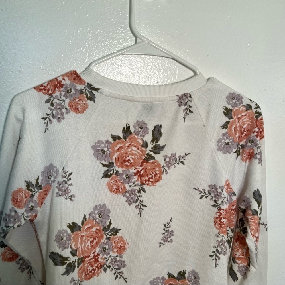 Alya Ginger Floral Crew Neck Sweatshirt - Picture 9 of 12